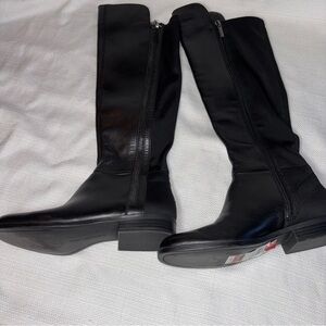 Bandolino Black Cammie Over the Knee Boots Minimalist, Business Casual 6.5